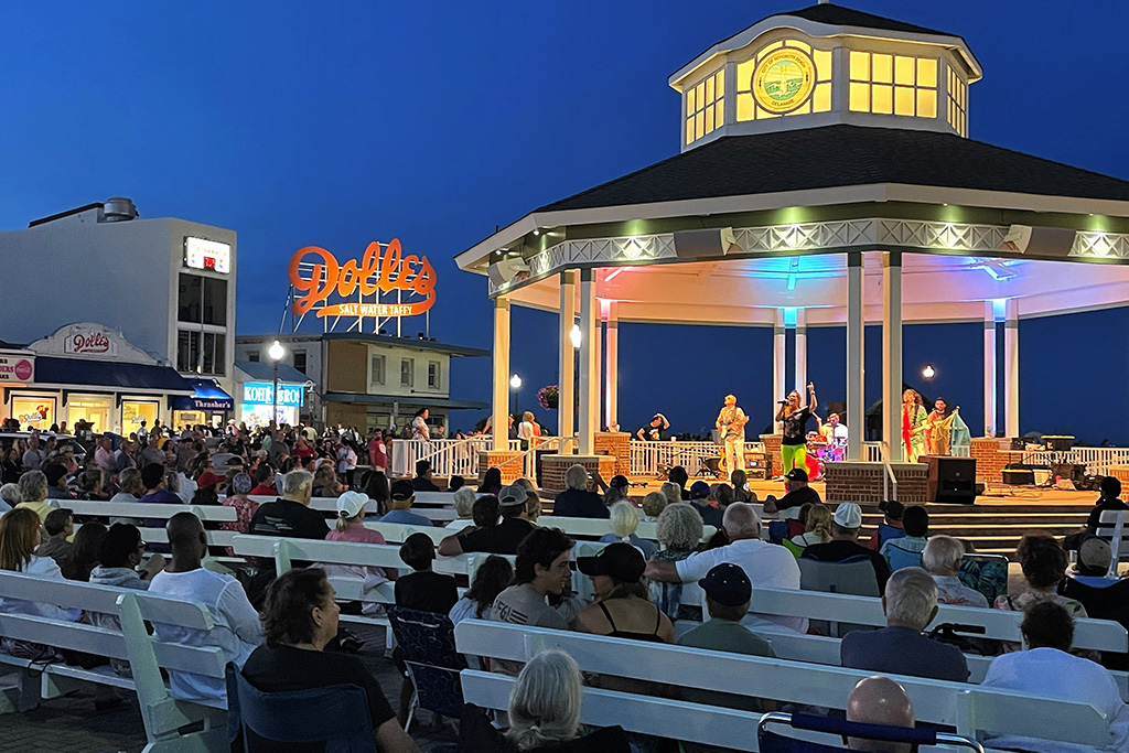 Rehoboth Beach Bandstand Season Beach View Hotel